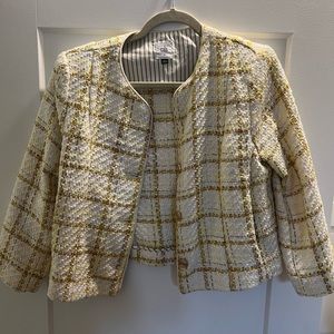 Cabi Coco Tweed Jacket size M